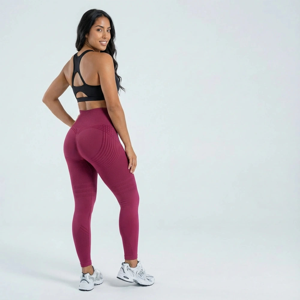 Cellumove 3D Leggings - Burgundy Cellumove
