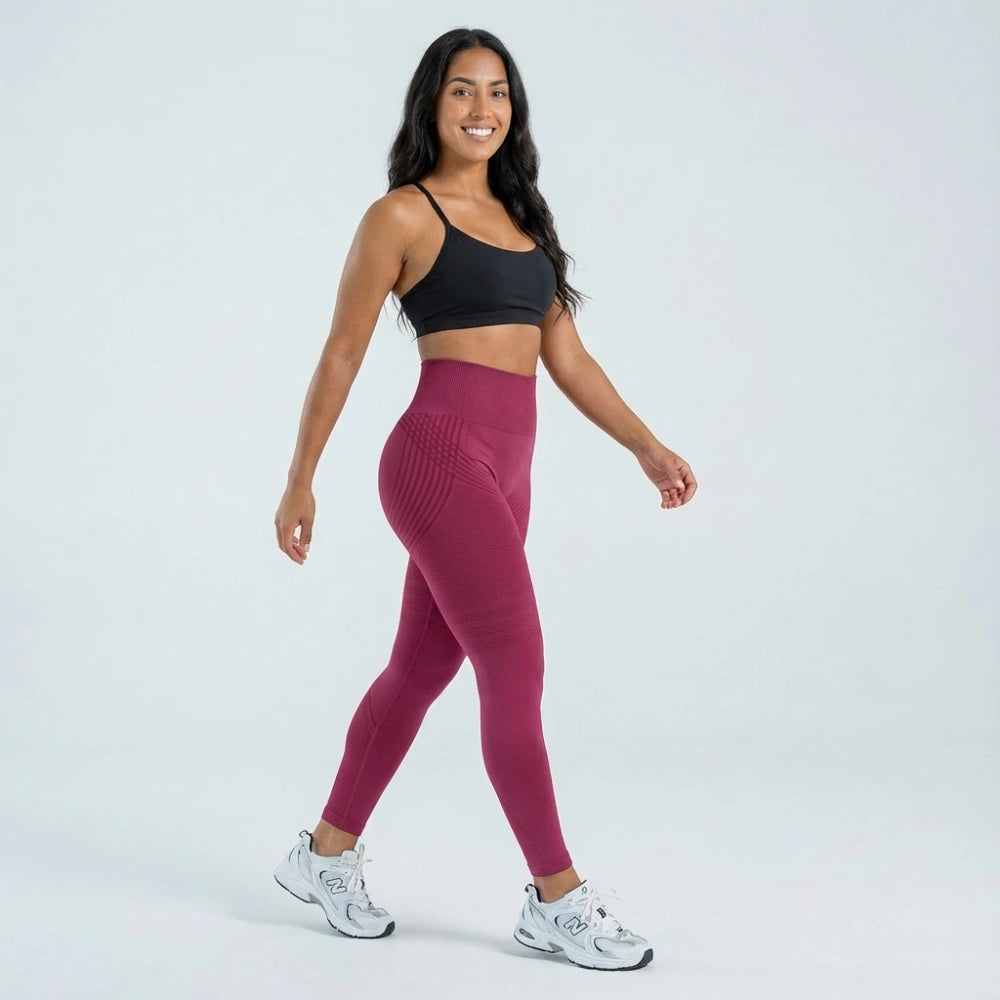 Cellumove 3D Leggings - Burgundy Cellumove