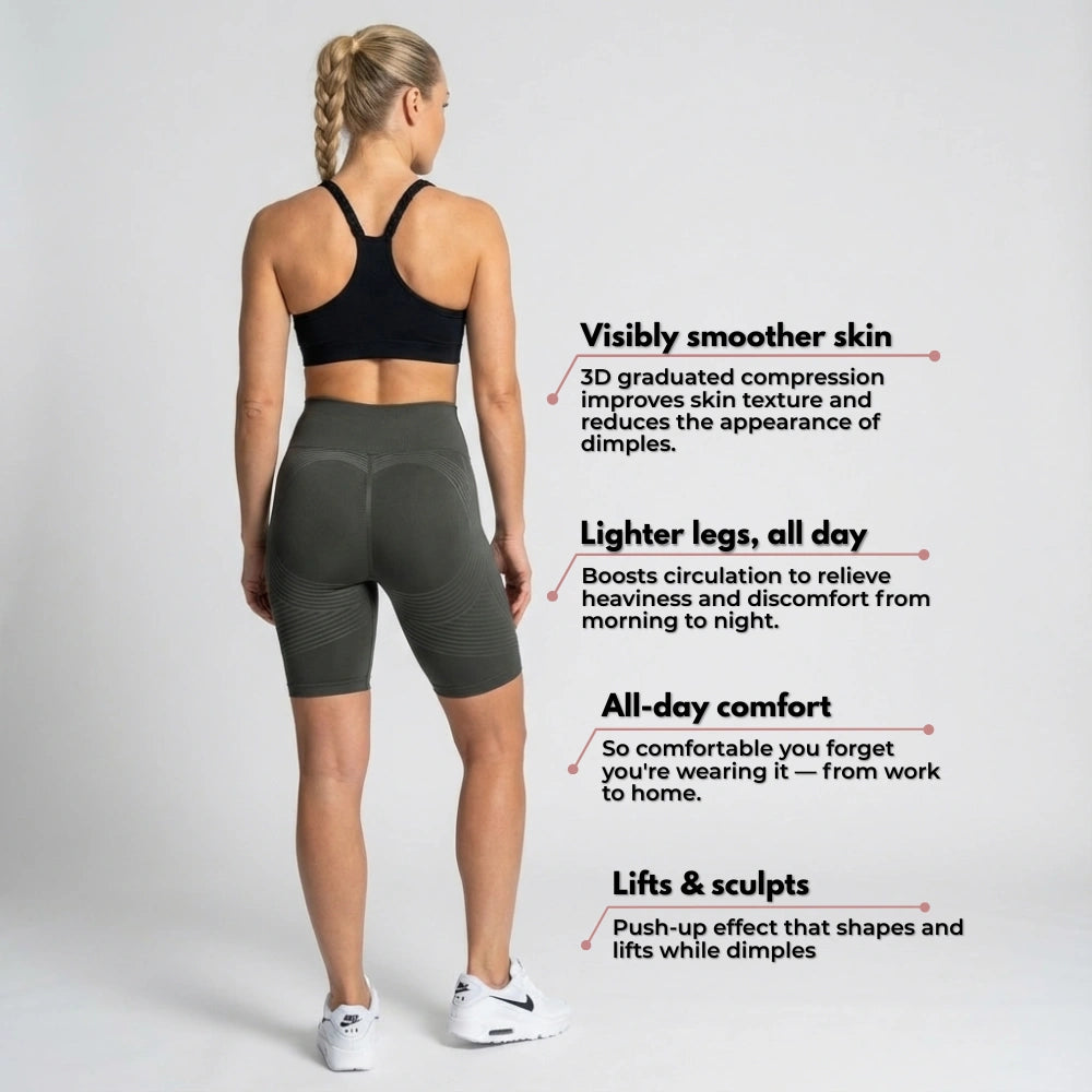 Cellumove 3D Short Legging – Dark Grey Cellumove