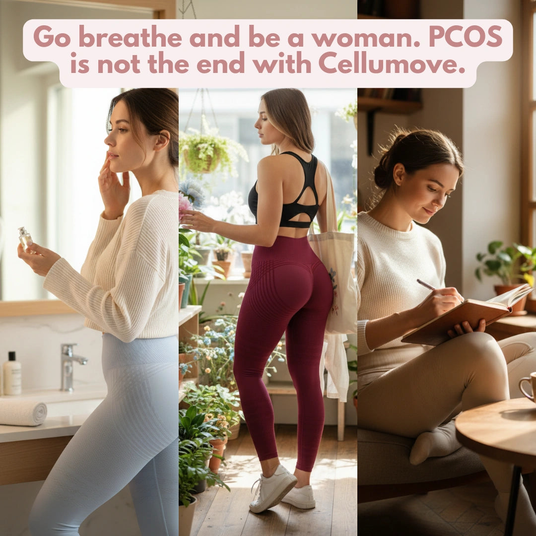 The Anti-Bloat Legging for PCOS Women Who've Tried Everything — Visible Relief in 14 Days Cellumove