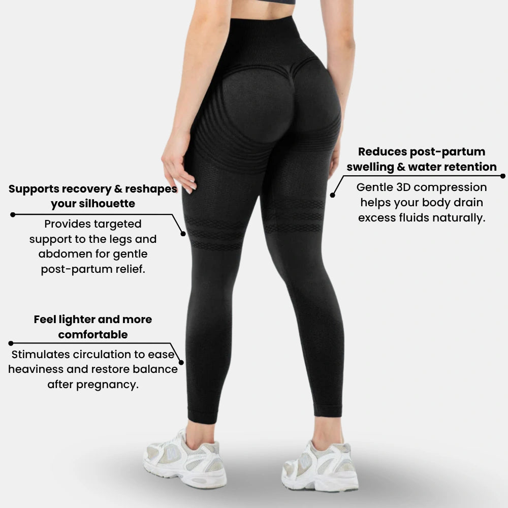 Cellumove 3D Legging – Designed to reduce post-partum swelling and restore comfort naturally. Cellumove