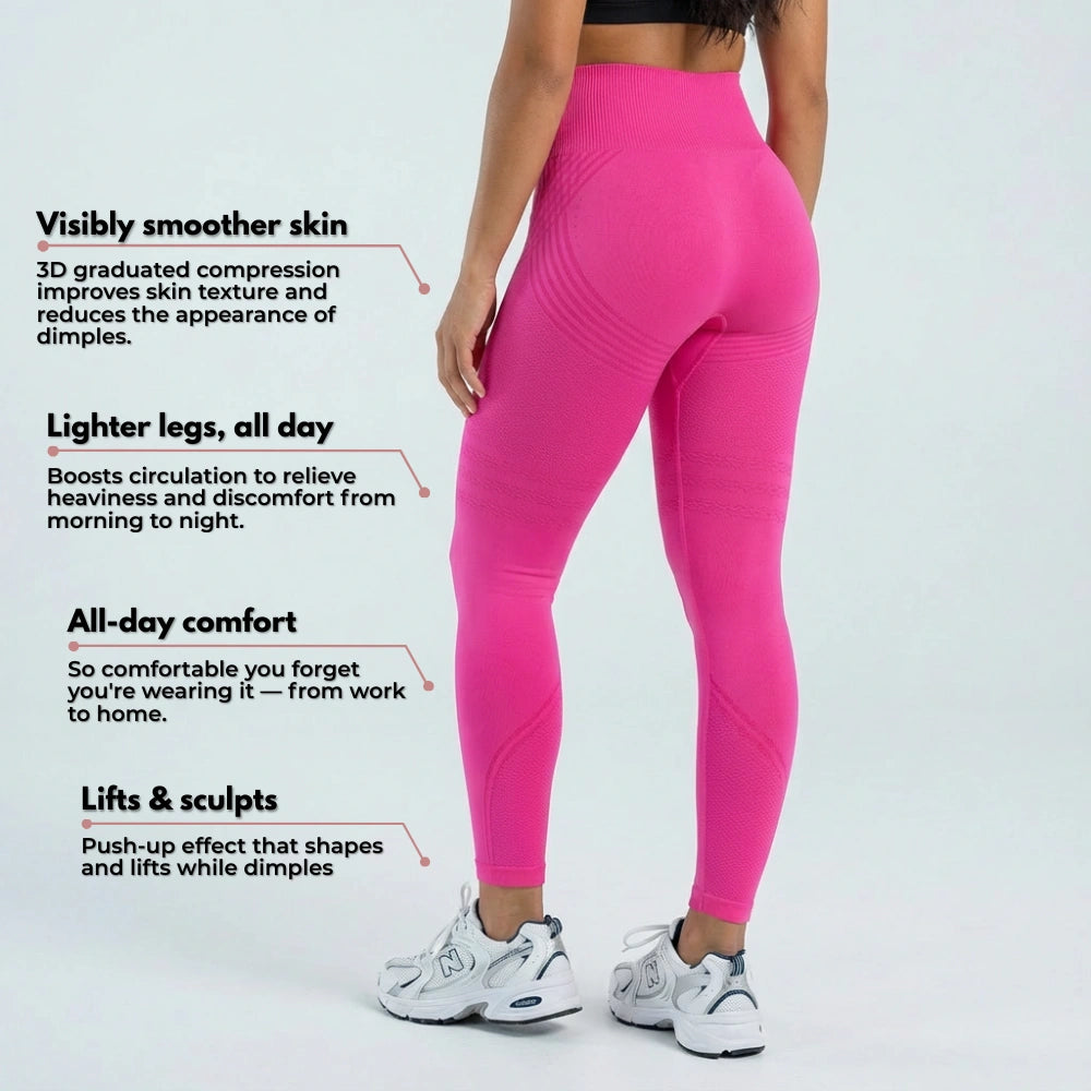 Cellumove 3D Leggings - Hot Pink Cellumove