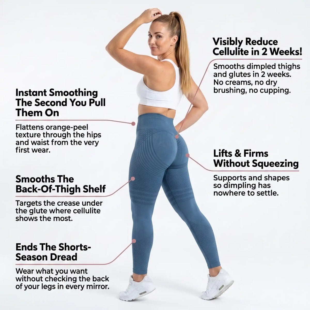 Cellumove 3D Legging: Smooths the Look of Cellulite from the First Wear