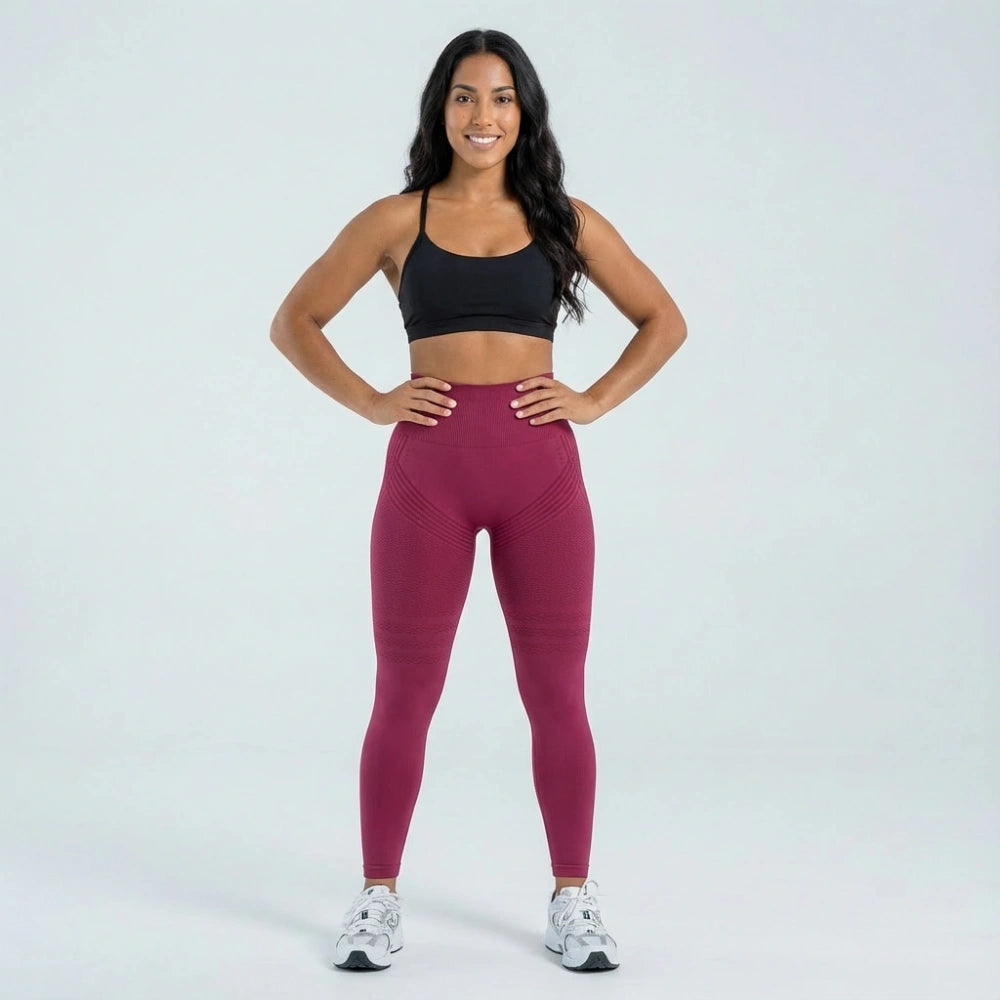 Cellumove 3D Leggings - Burgundy Cellumove
