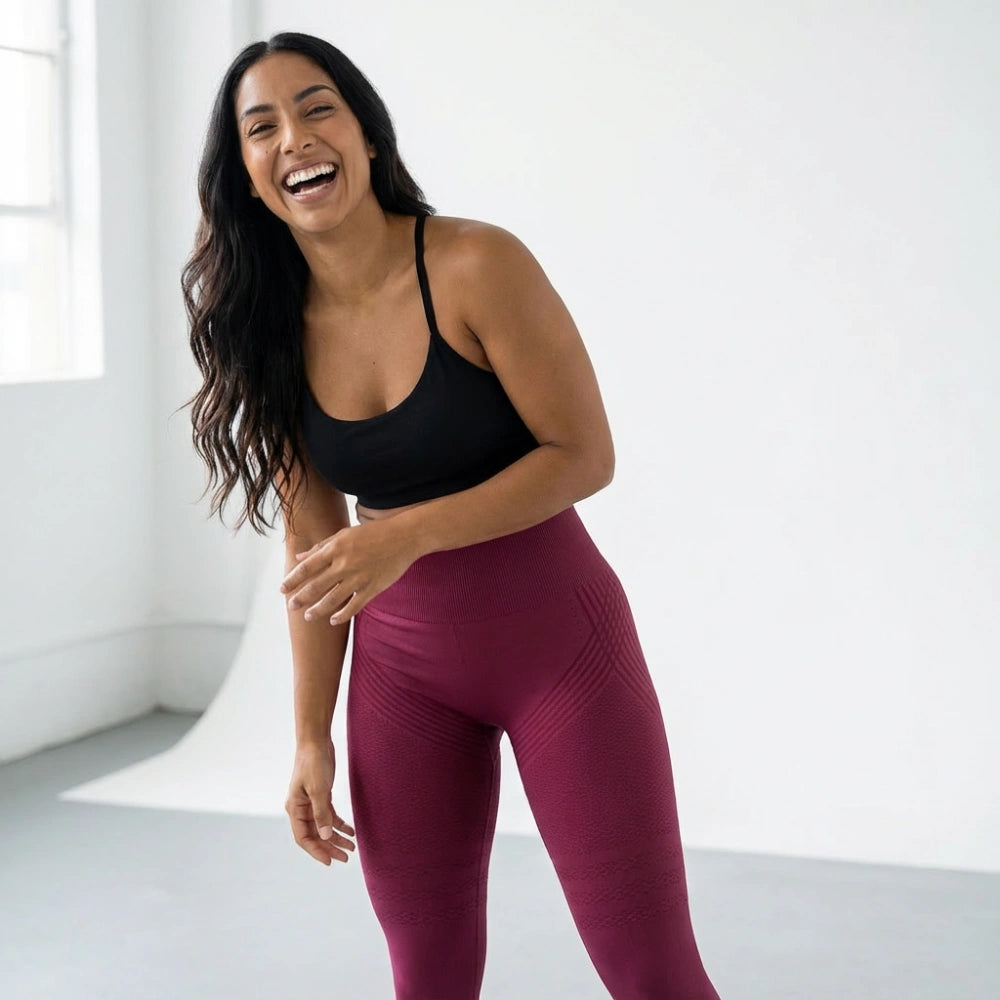 Cellumove 3D Leggings - Burgundy Cellumove