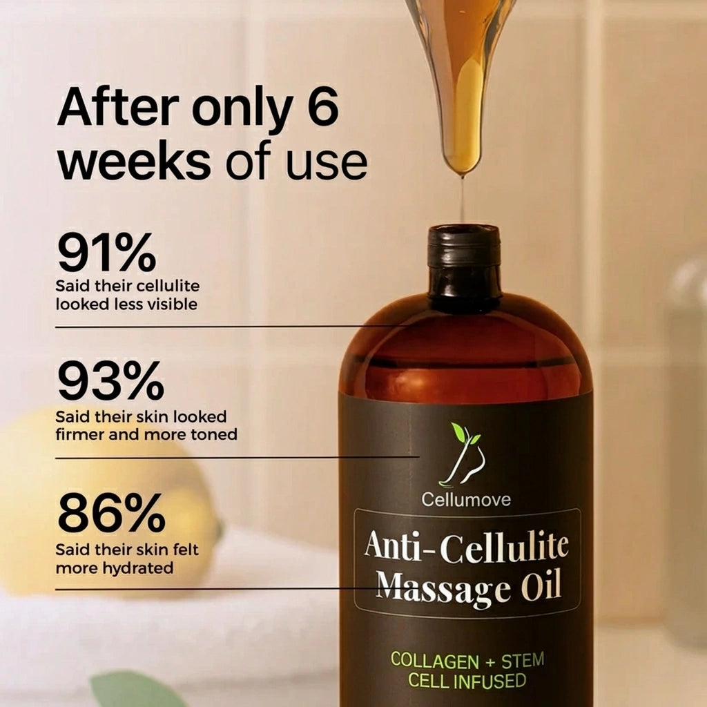 Anti-Cellulite Massage Oil 150ml - Cellumove™ Cellumove