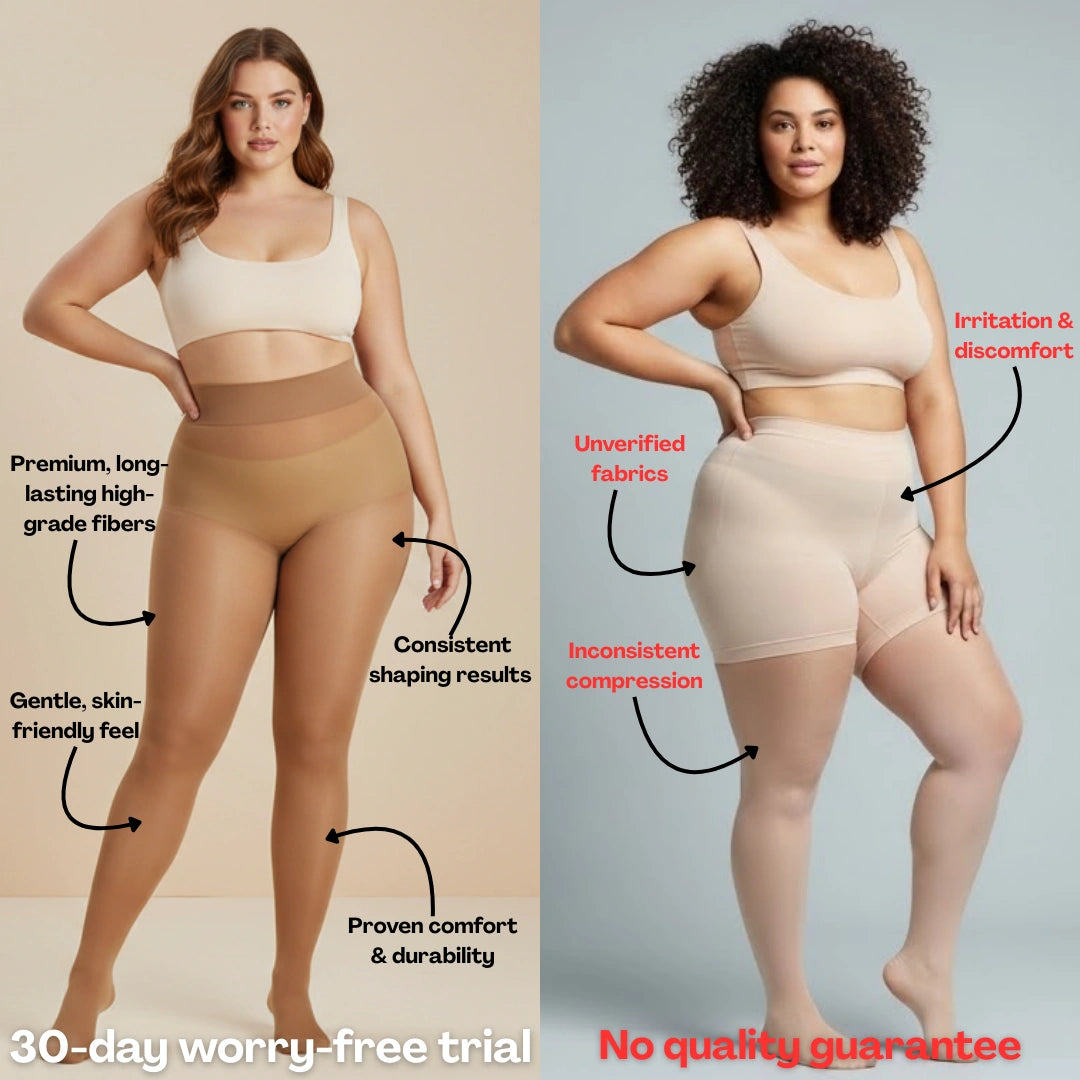 Anti-cellulite Tights -  Redefine your silhouette effortlessly (3-Pack) Cellumove