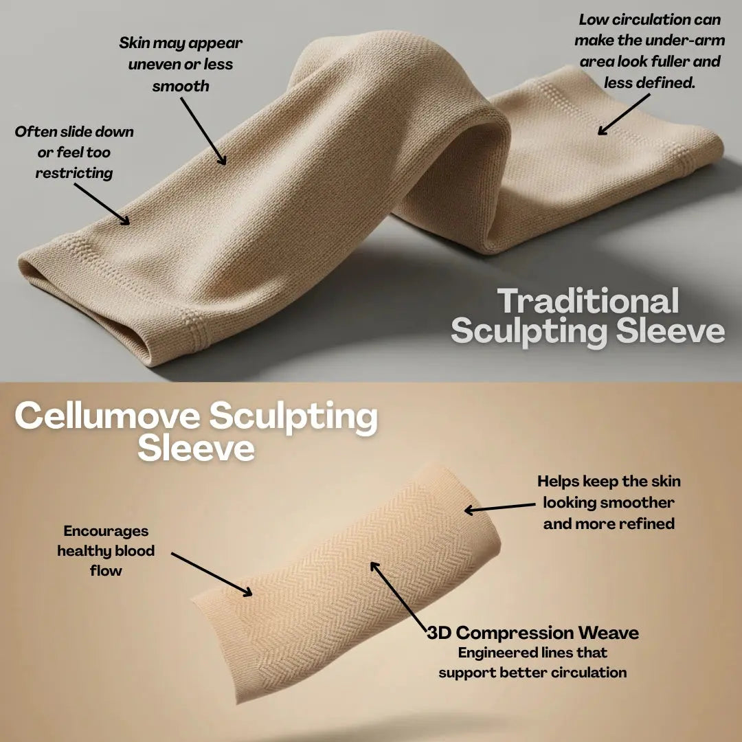 Cellumove 3D Sculpting Sleeves - No more flabby arms Cellumove