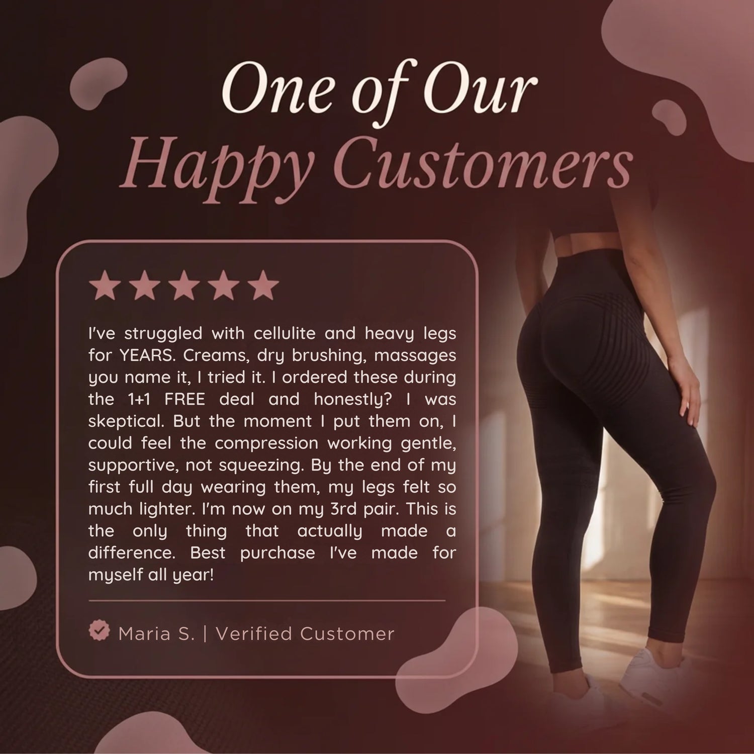 Cellumove 3D Compression Leggings That Sculpt, Smooth, and Support All Day