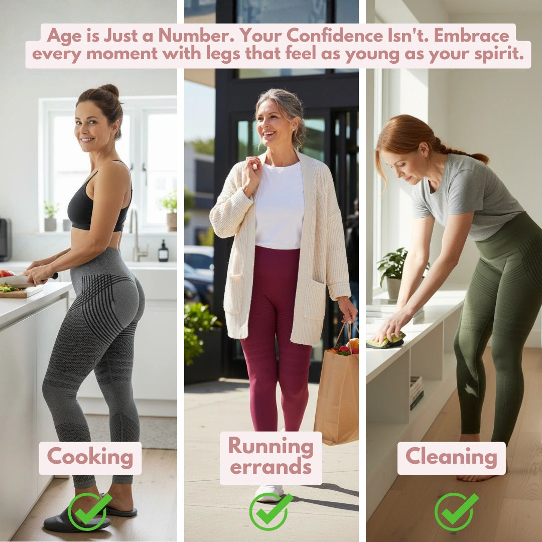 Firmer, smoother legs in 14 days — for women tired of saggy skin holding them back Cellumove
