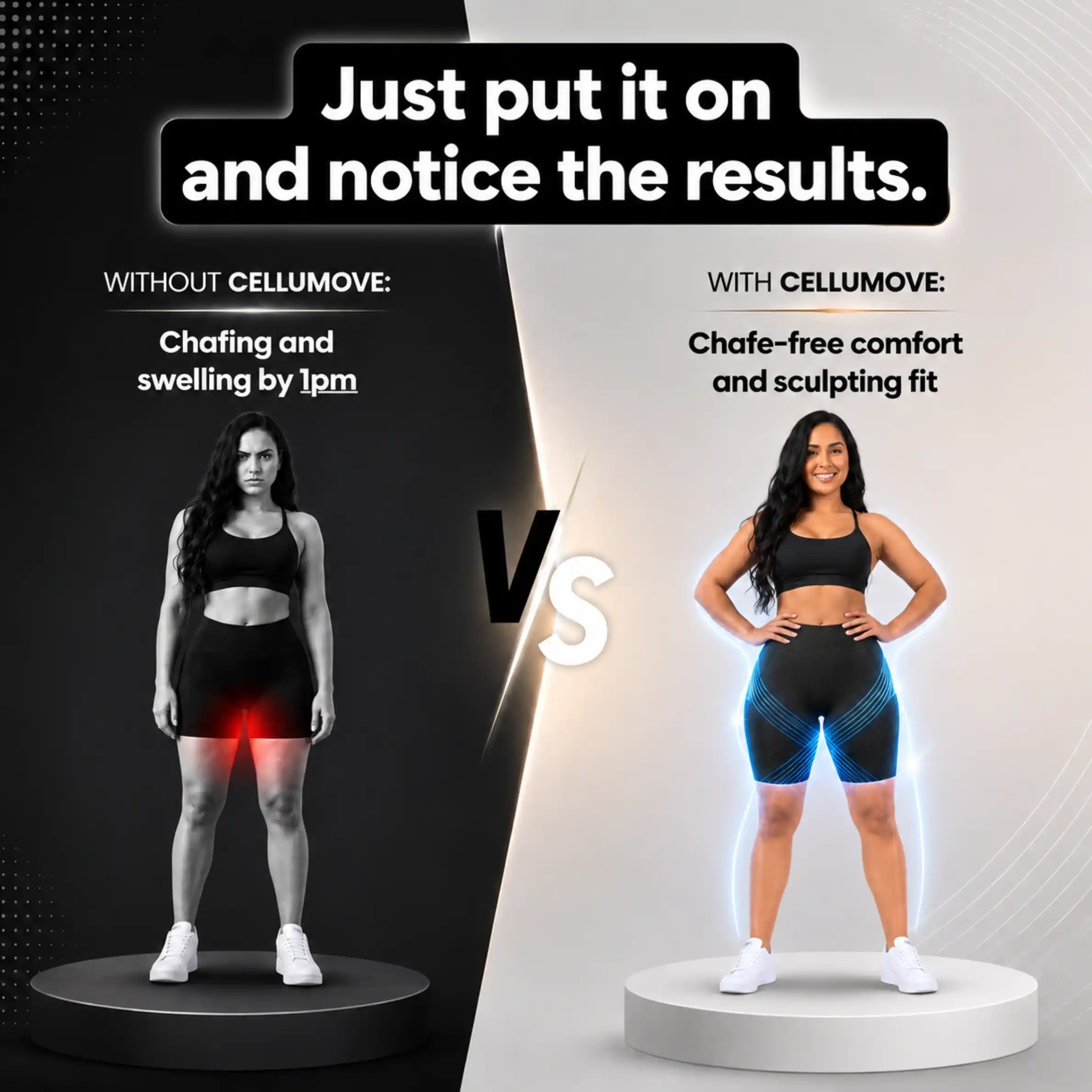 Cellumove 3D short - Redefine your silhouette effortlessly