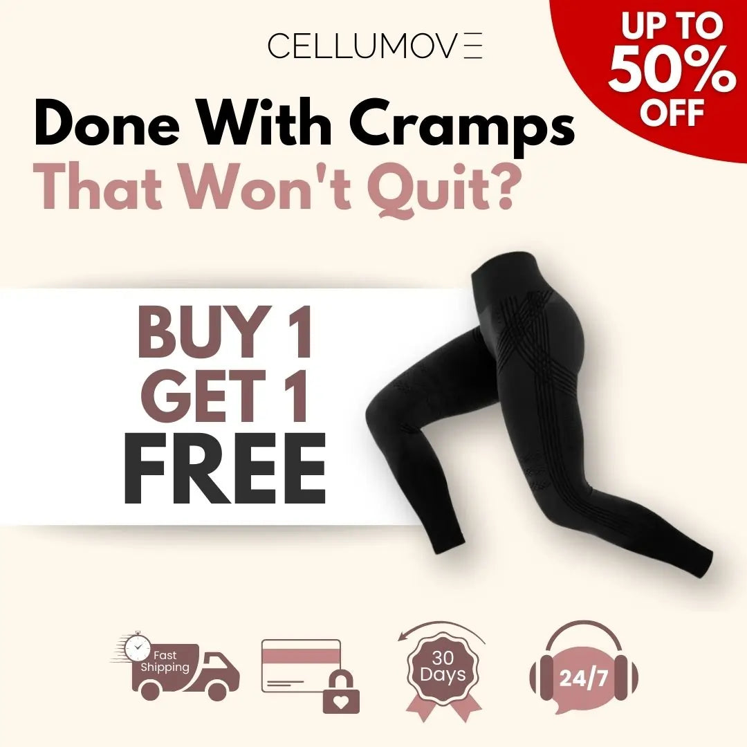 Cellumove 3D Compression Leggings - 25,000+ Customers Finally Sleeping Through the Night Cellumove
