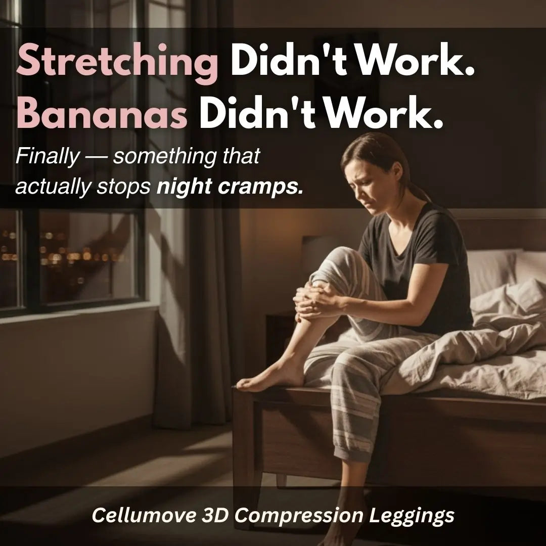 Cellumove 3D Compression Leggings - 25,000+ Customers Finally Sleeping Through the Night Cellumove