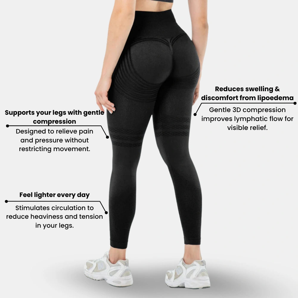 Cellumove 3D Legging – Say goodbye to lipoedema pain and swelling naturally. Cellumove