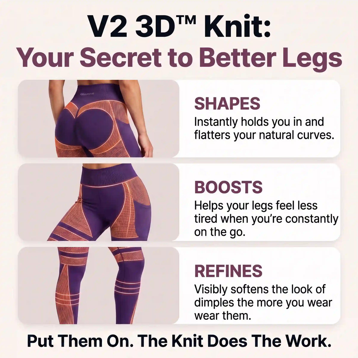 Cellumove 3D Legging – Redefine your silhouette effortlessly (Copie)